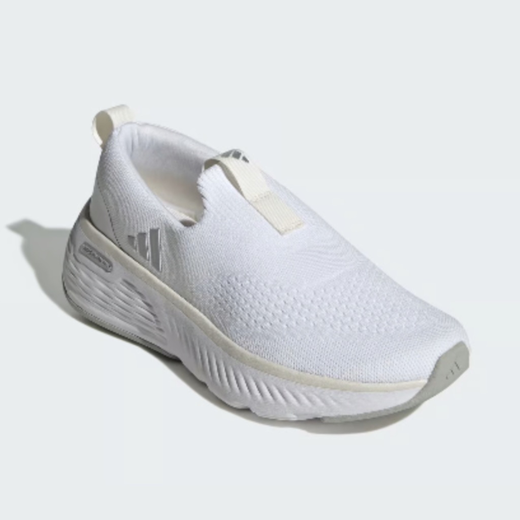Adidas Cloudfoam Go Lounger White Slip On Nib 7.5